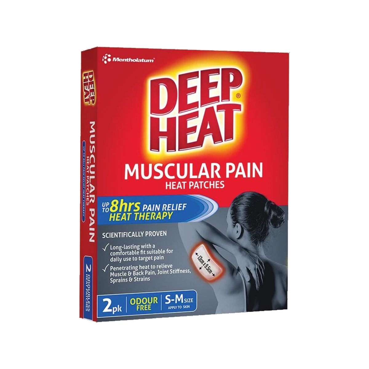 Deep Heat Patches 8 Hours Small 2