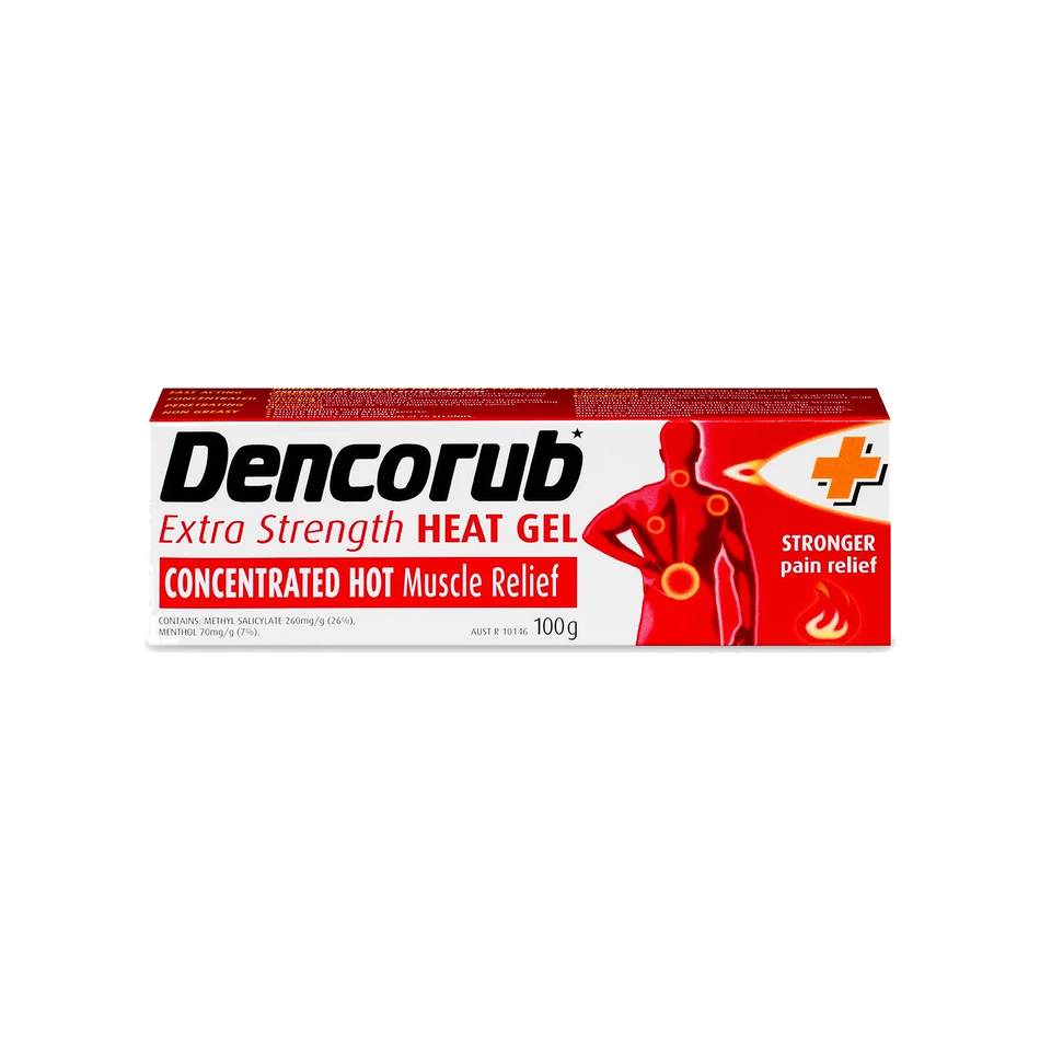 Dencorub Extra Strength Heat Gel 100g