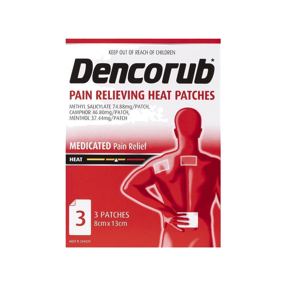 Dencorub Pain Relief Patch 3 Pack
