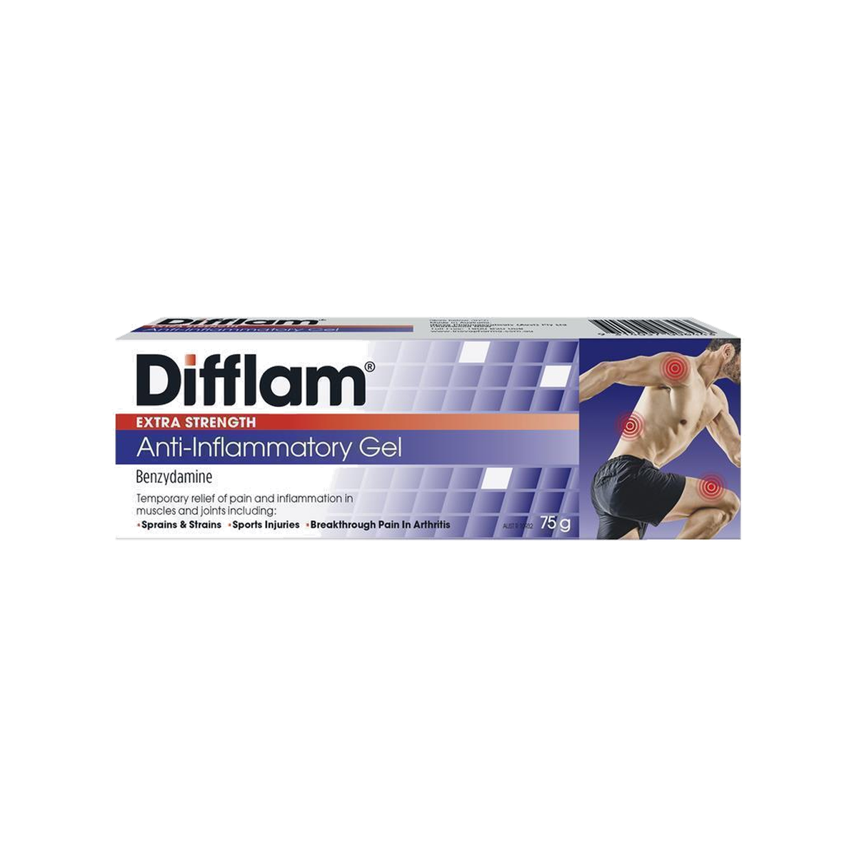 Difflam Gel 5% Extra Strength TUBE