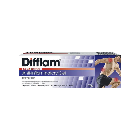 Difflam Gel 5% Extra Strength TUBE