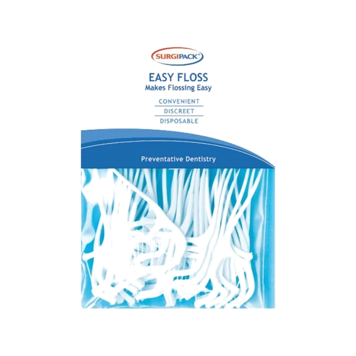 Easy Floss 50 Box 10 6650