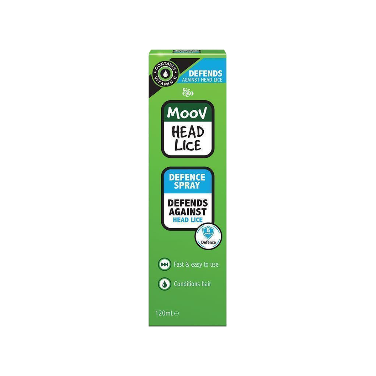 Ego Moov Head Lice Defence Spray 120mL