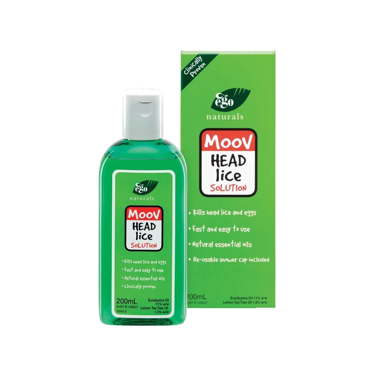 Ego Moov Head Lice Solution 200mL