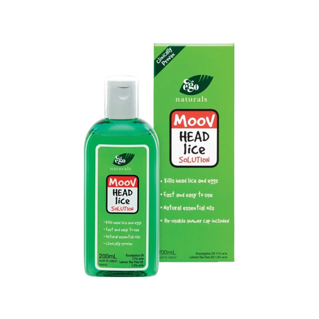 Ego Moov Head Lice Solution 200mL