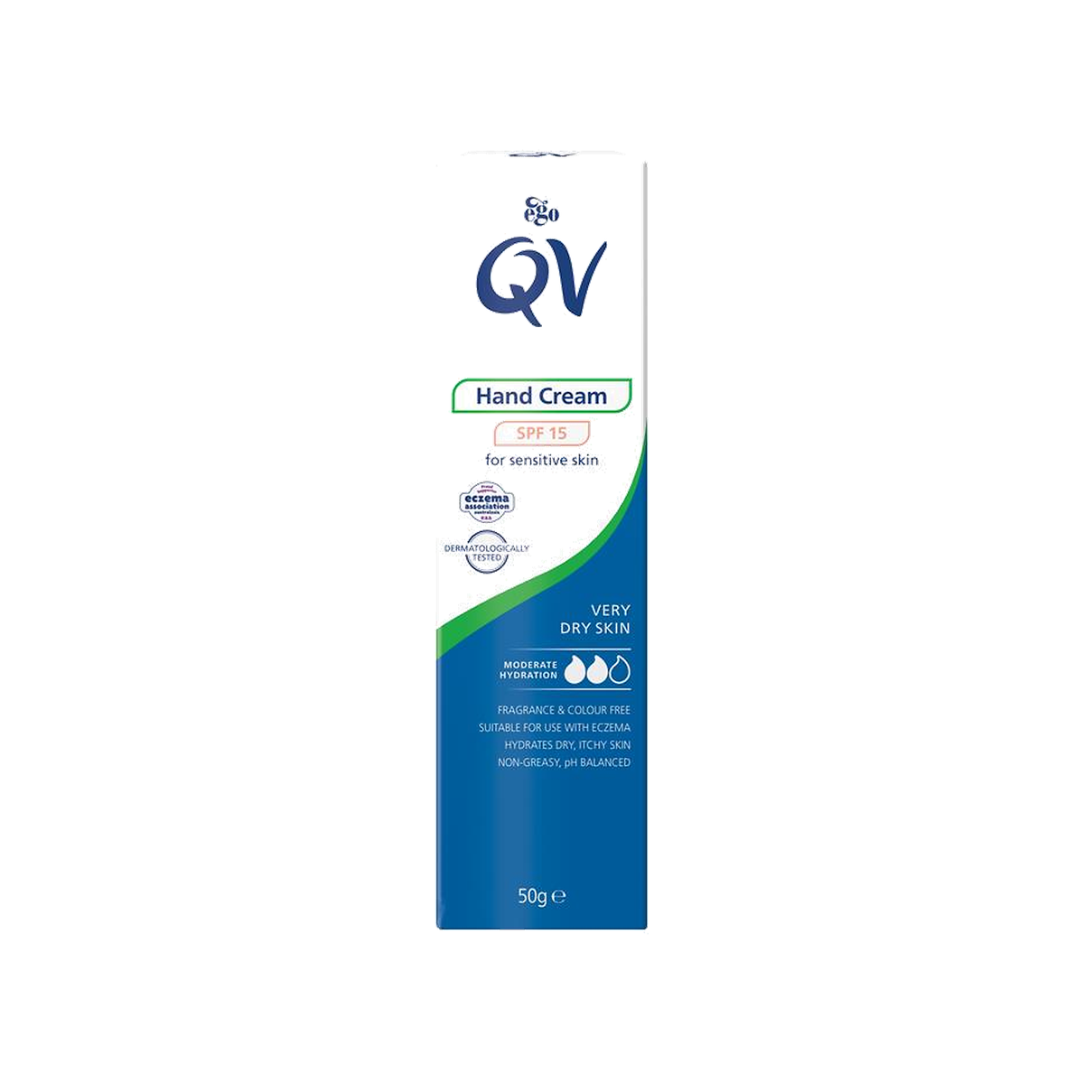 Ego QV Hand Cream SPF 15 50g (TUBE)