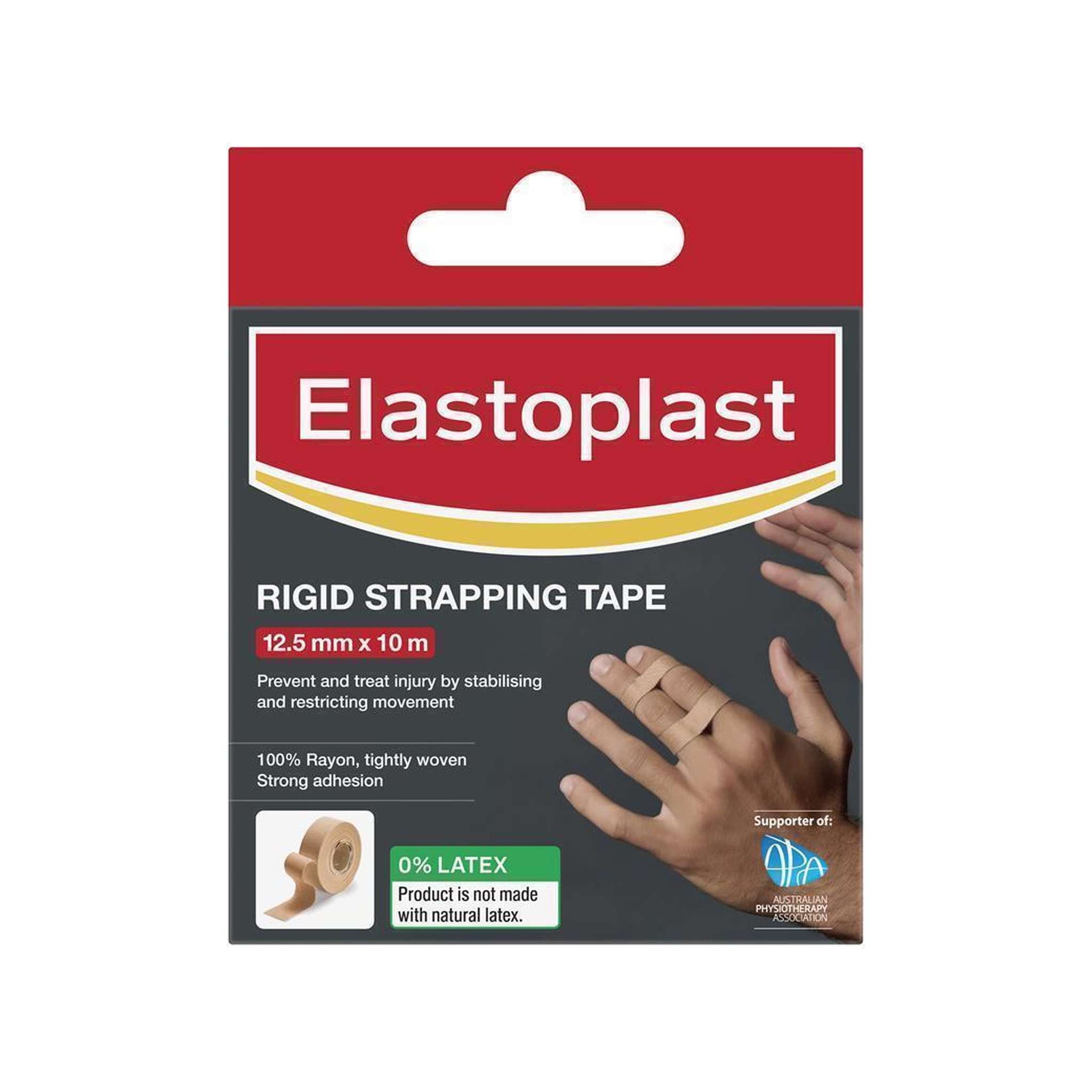 Elastoplast Sport Rigid Strapping Tape 12.5mm x 10m