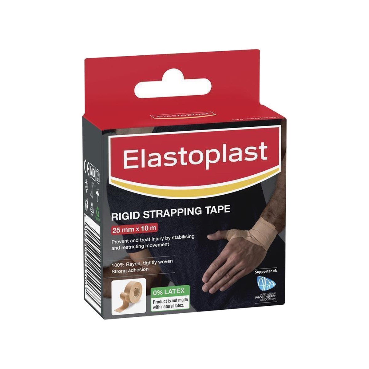 Elastoplast Sport Rigid Strapping Tape 25mm x 10m