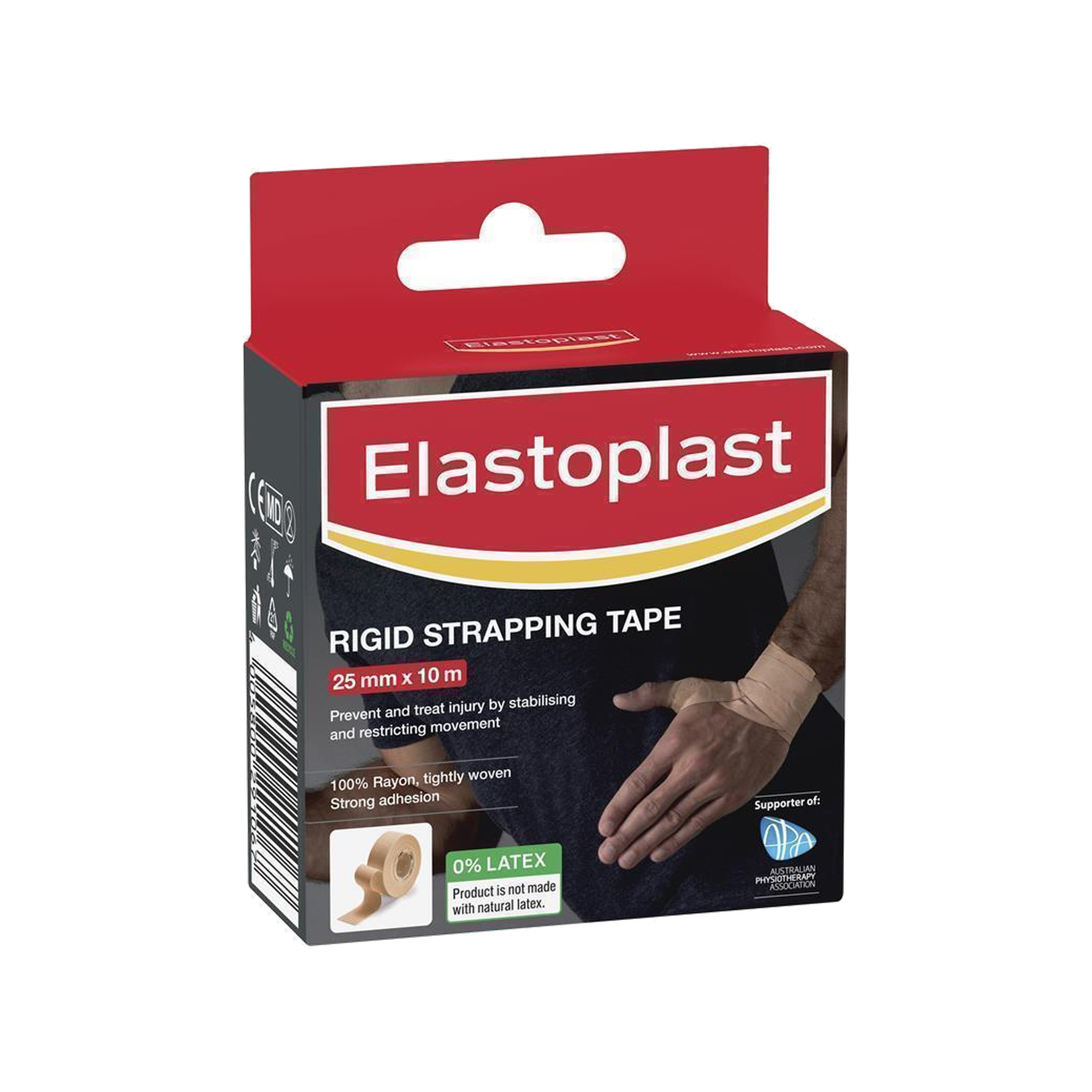 Elastoplast Sport Rigid Strapping Tape 25mm x 10m