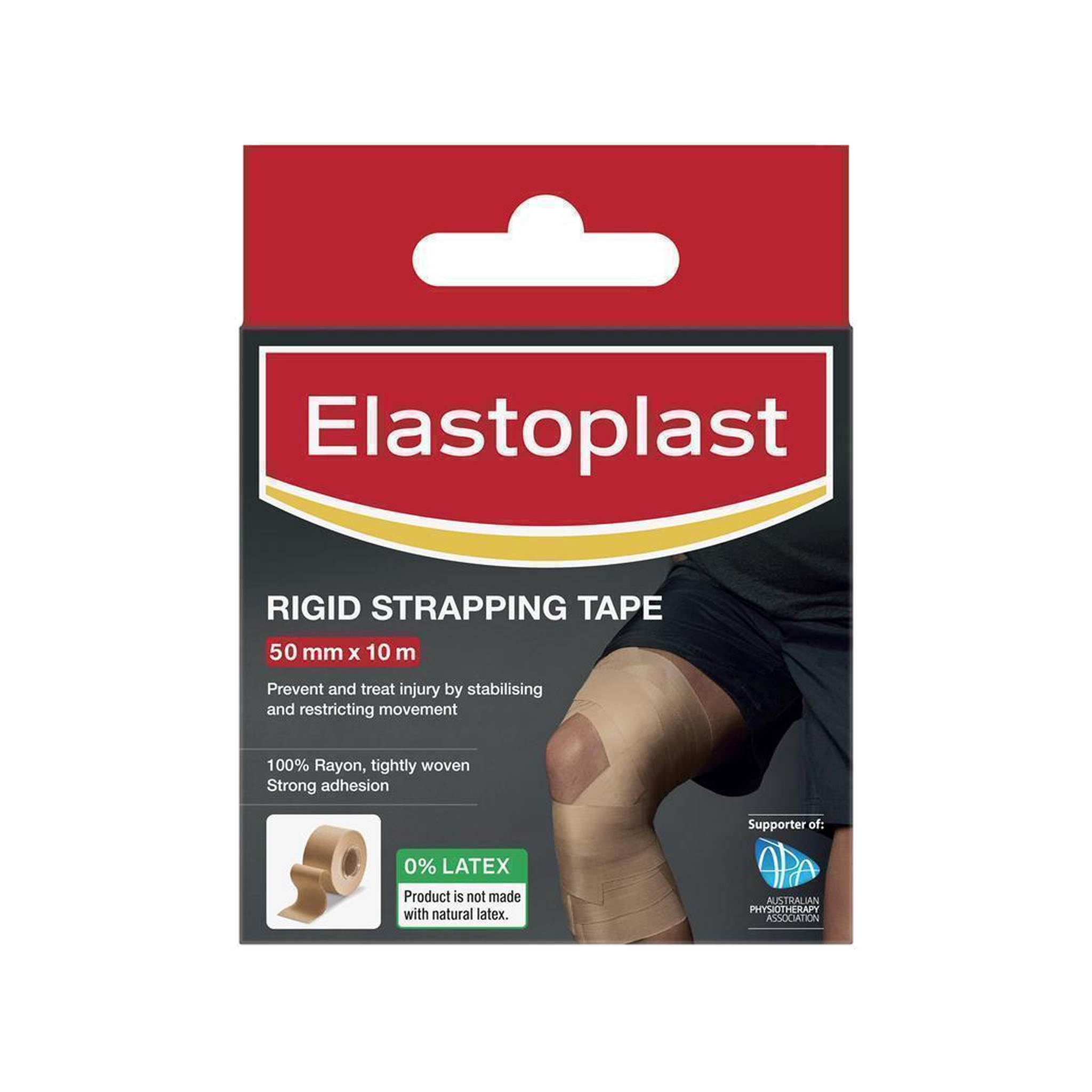 Elastoplast Sport Rigid Strapping Tape 50mm x 10m