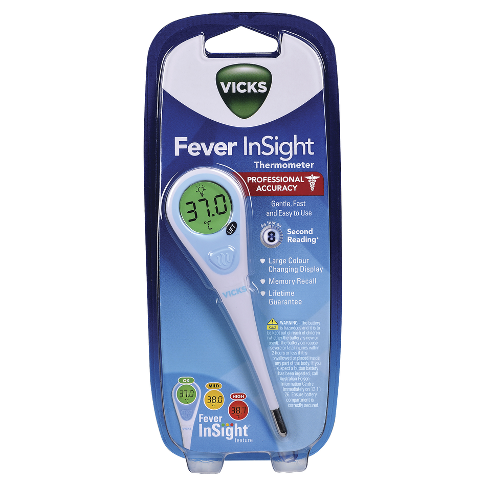 Vicks Thermometer Fever Insight
