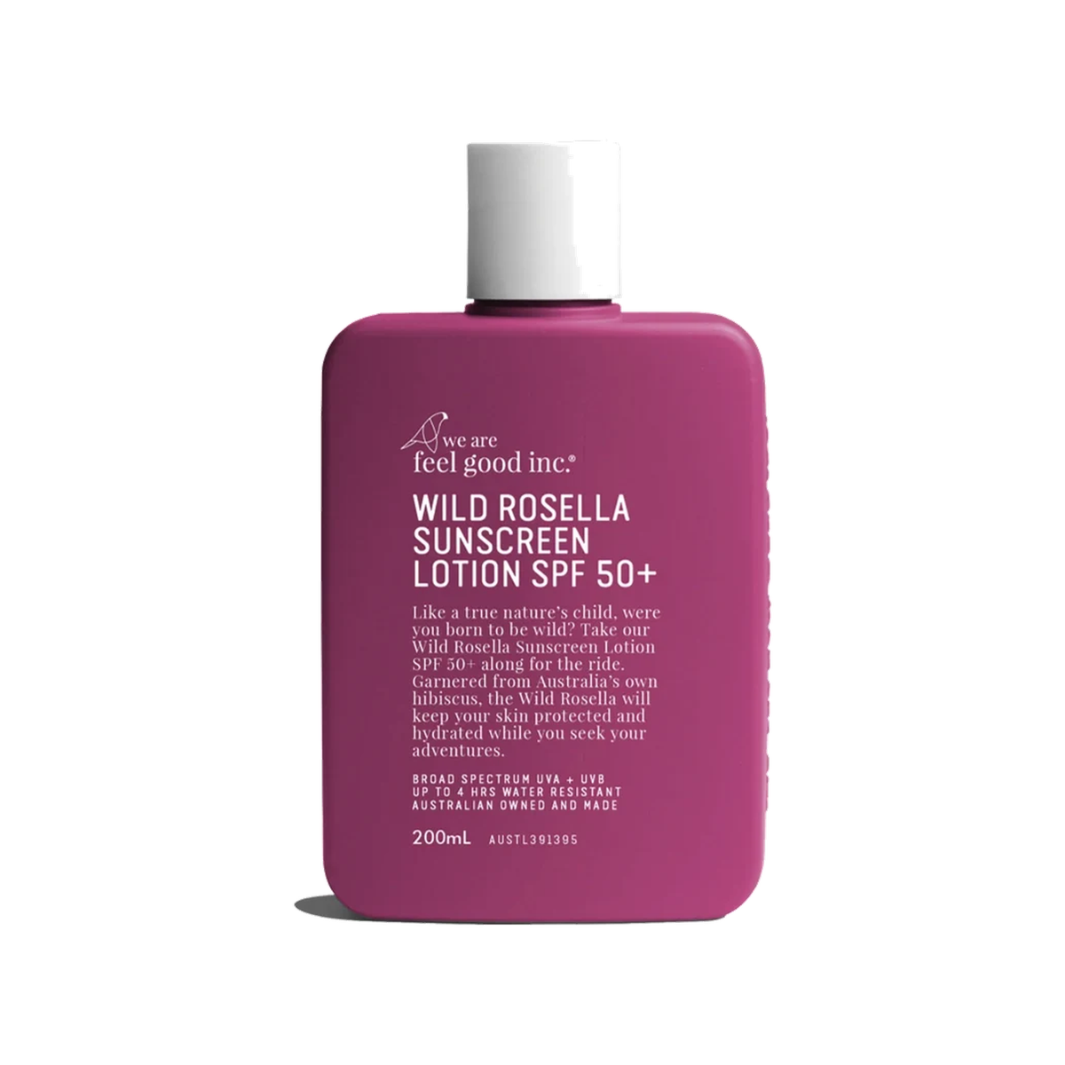 FEEL GOOD INC WILD ROSELLA SUNCREEN SPF50+ 200MLS