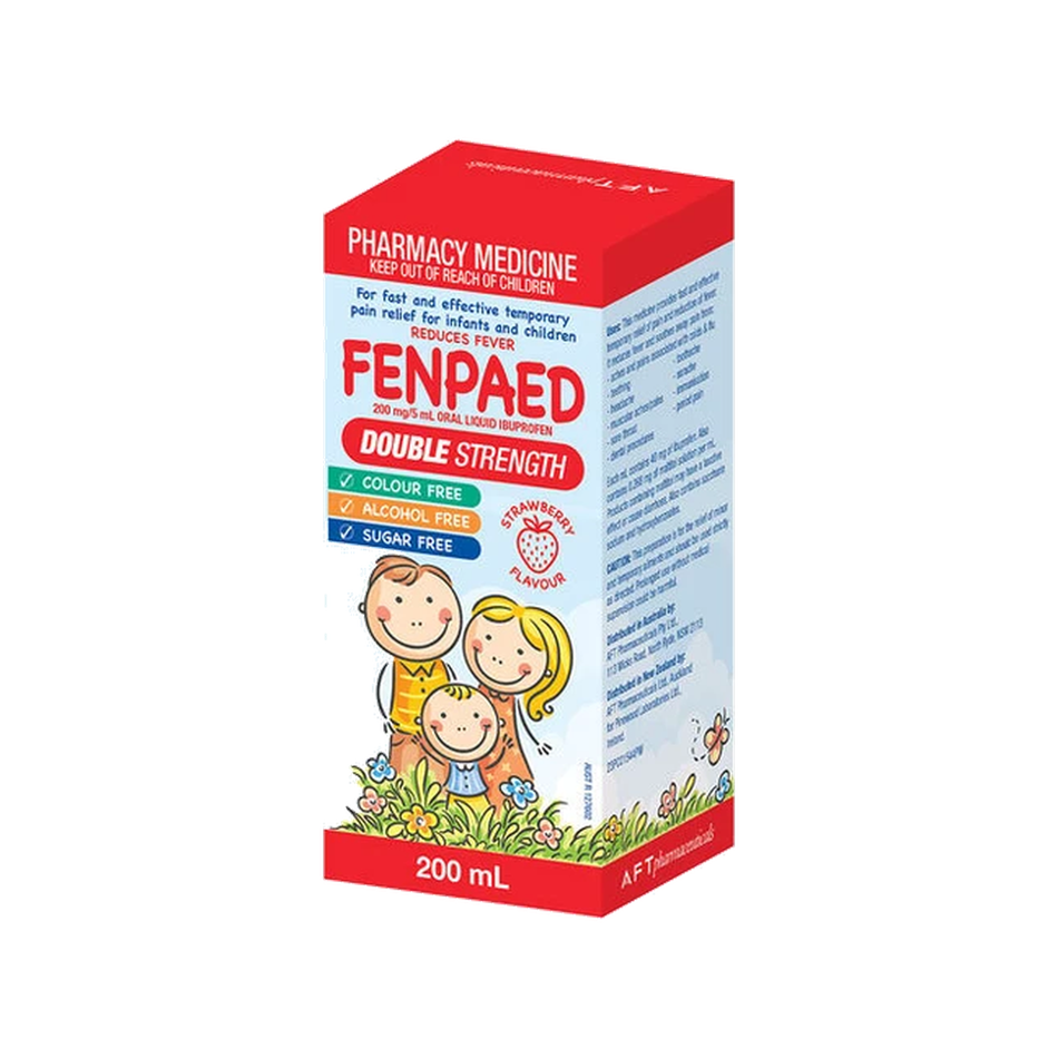 Fenpaed Double Ibuprofen 200mg/5ml 200ml  1144