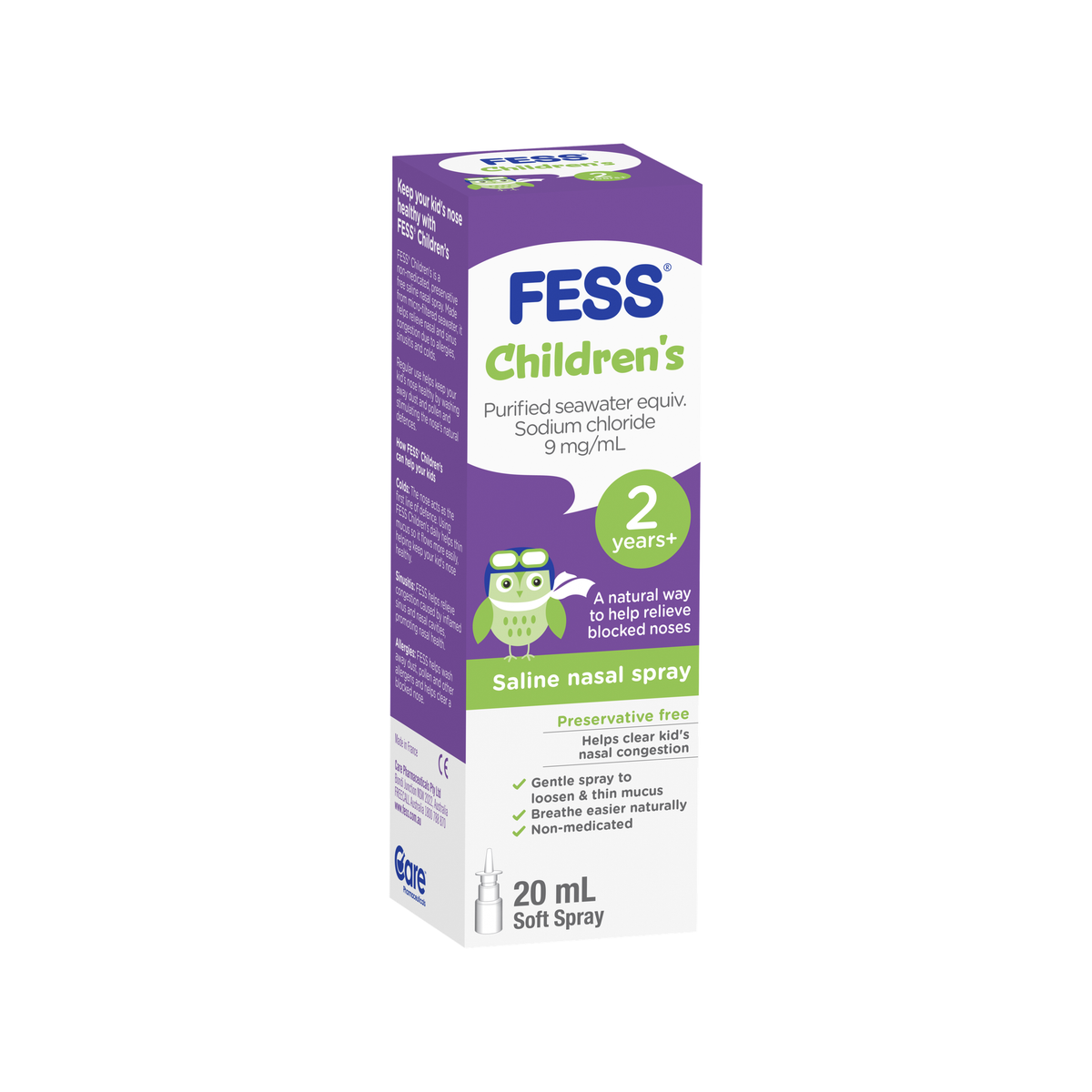 Fess Nasal Spray Child 20ml  0590