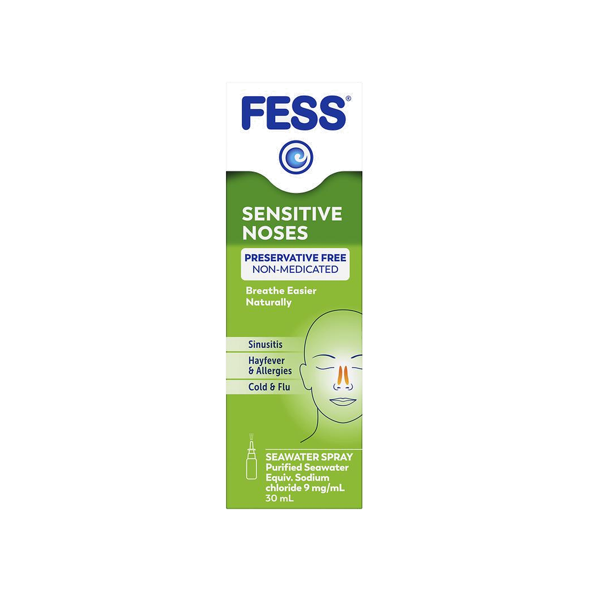 FESS Sensitive Noses Nasal Spray 30mL