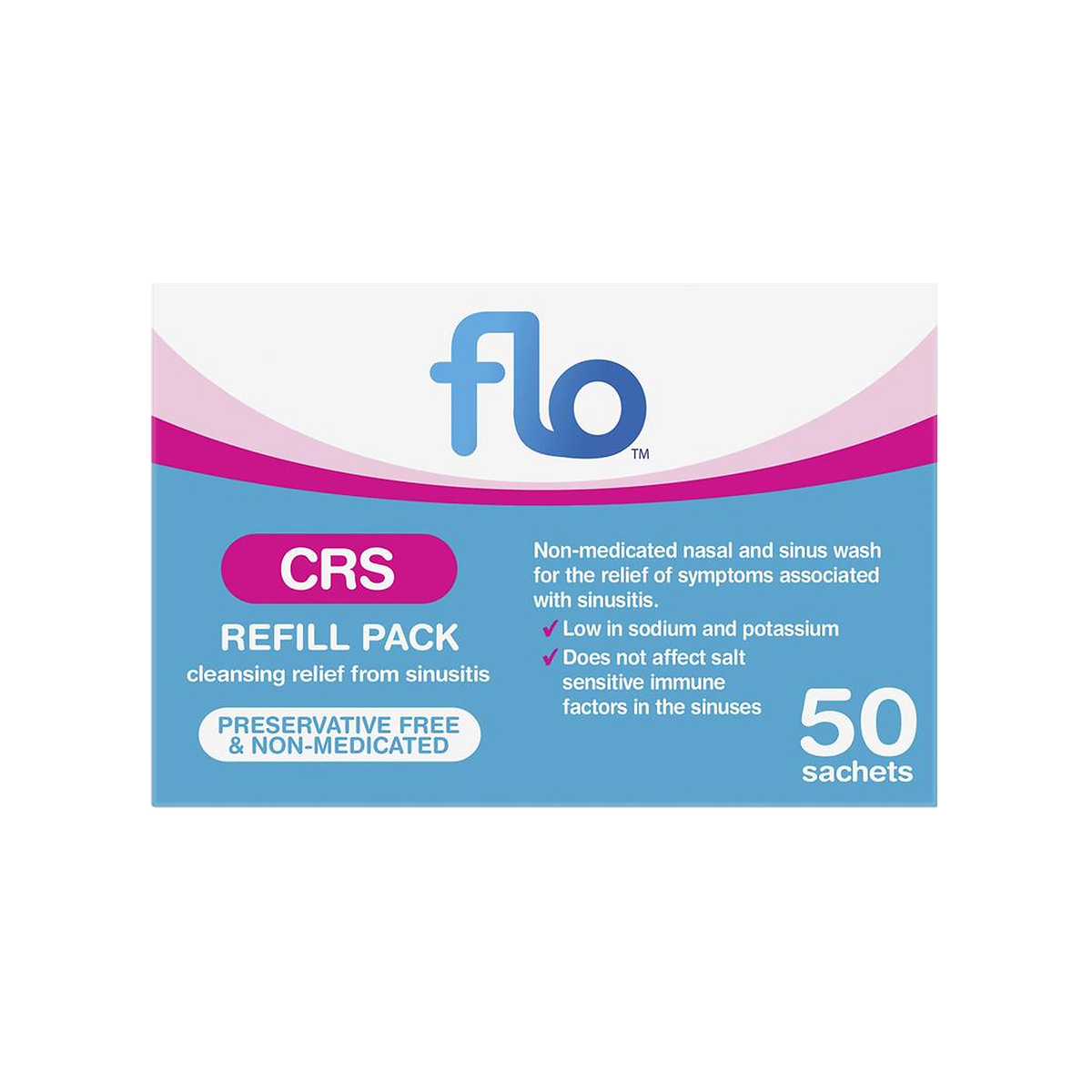 FLO CRS Refill Sachets 50 Pack