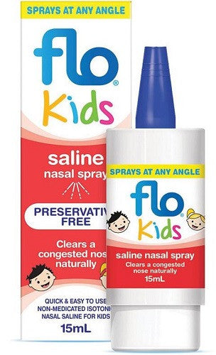 Flo Kids Saline Nasal Spray 15ml  0097