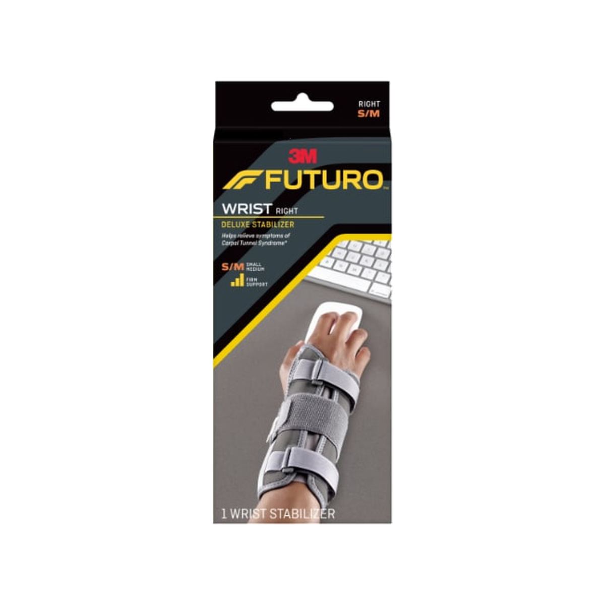 Futuro Deluxe Wrist Stabilizer Right Hand S/M