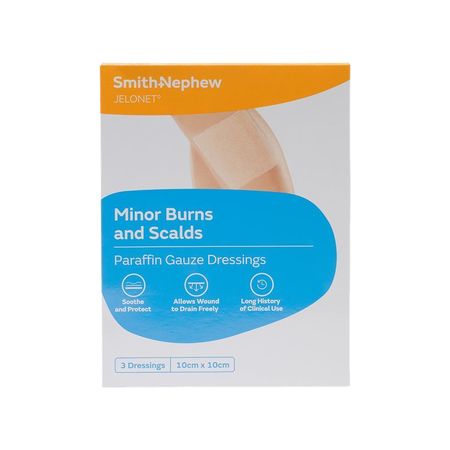 Health C Jelonet 10x10cm 3 Packs