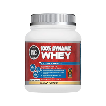 INC 100% Dynamic Whey - Vanilla 1kg