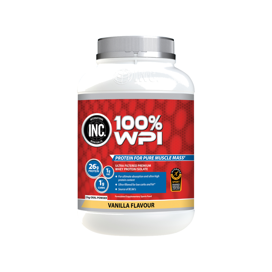 INC 100% WPI - Vanilla 1kg