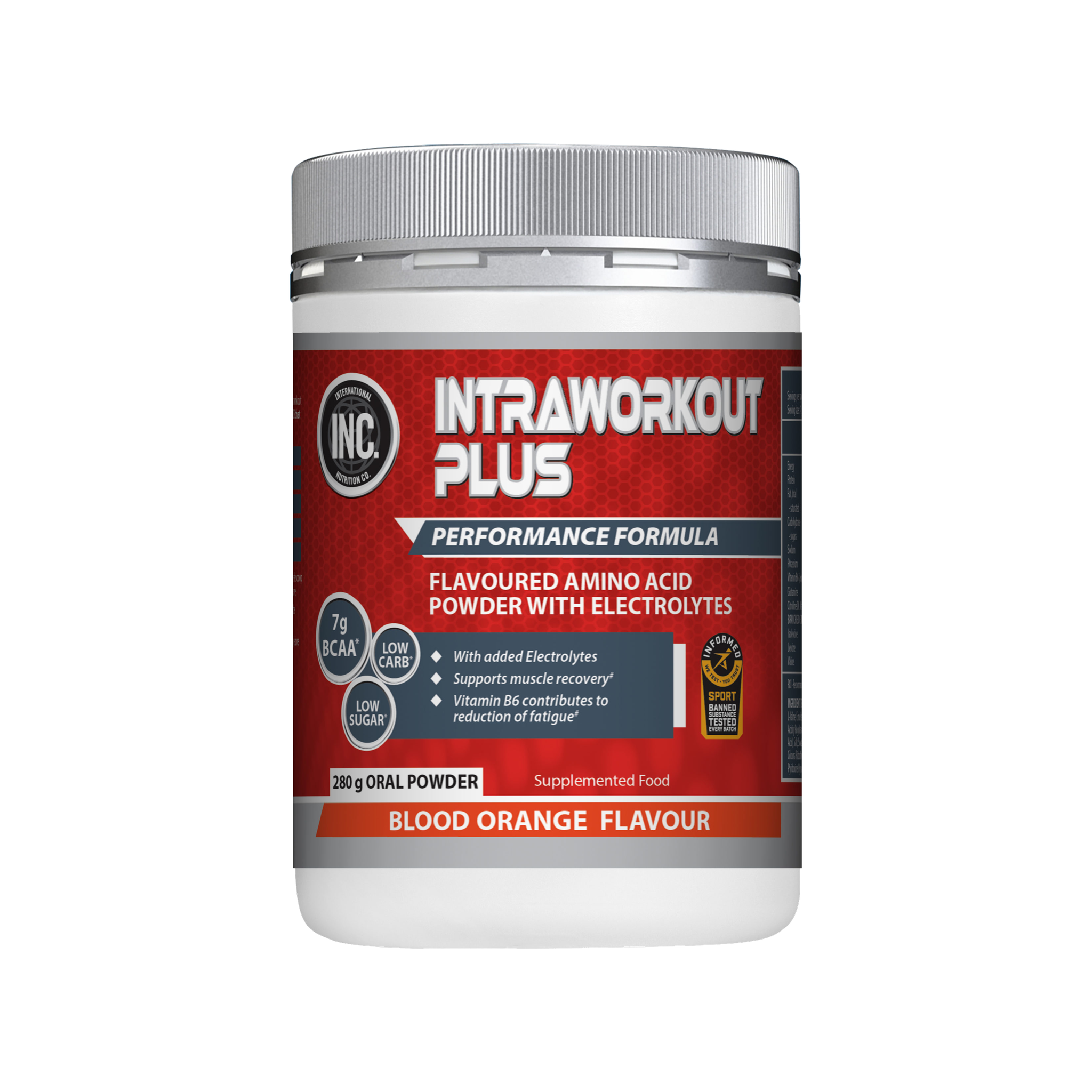 INC IntraWorkout Plus - Blood Orange 280g