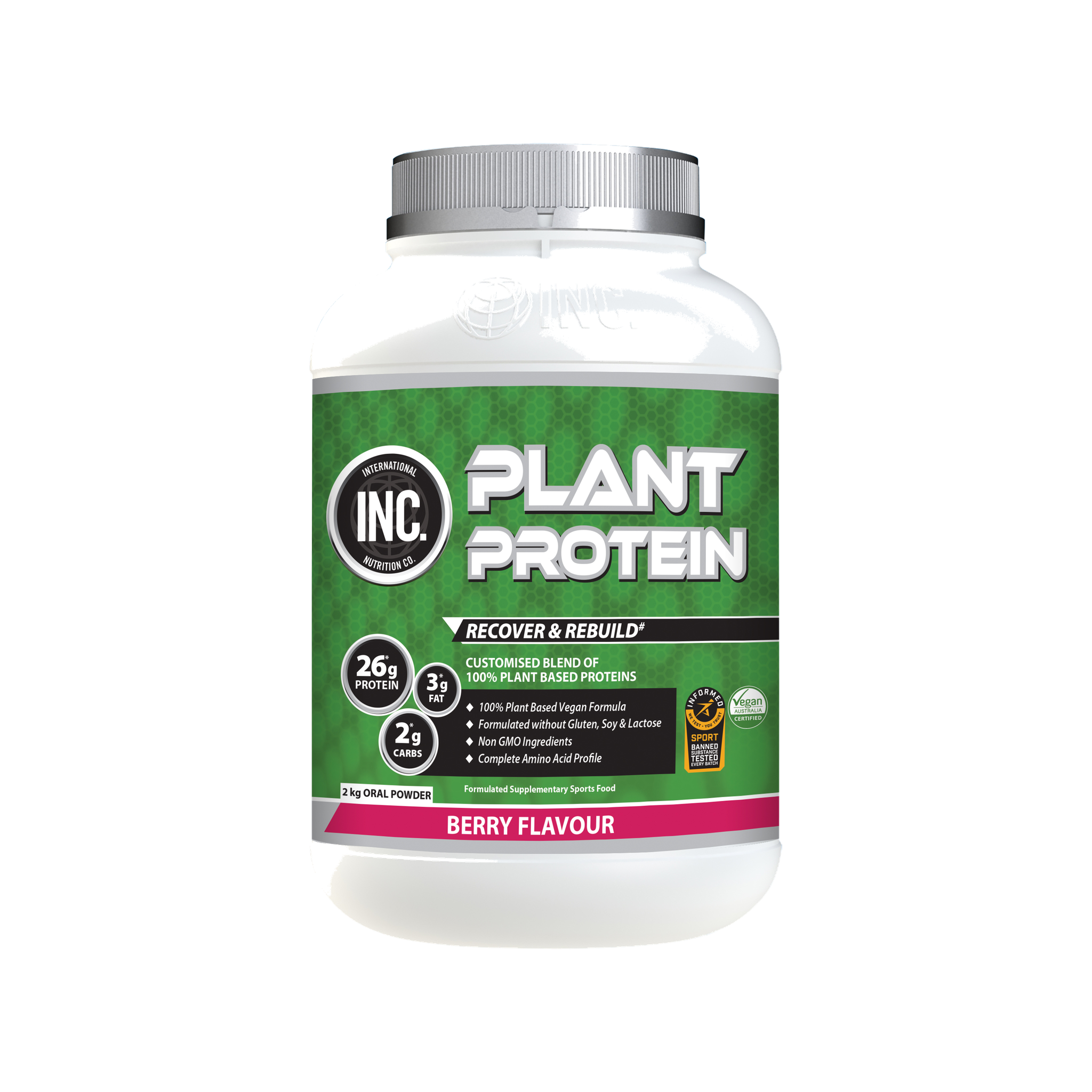 INC Plant Protein - Berry 1kg