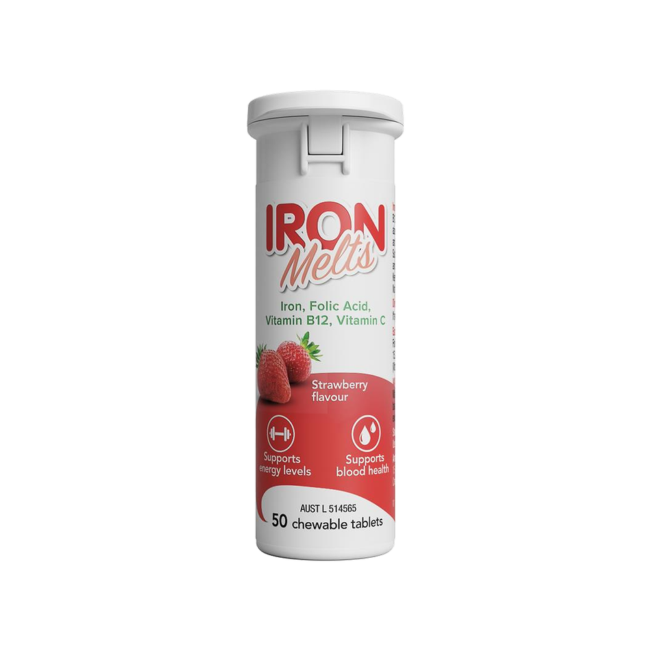 Iron Melts 50 Tablets