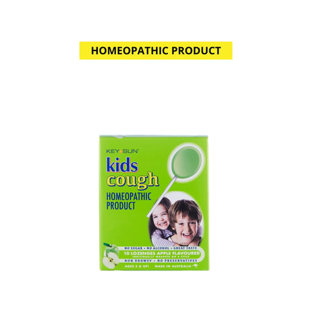 Key Sun Kids Cough Apple 1x10 lozenges