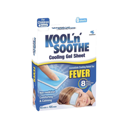 Kool n Soothe Cooling Strip Kids 6 Pack