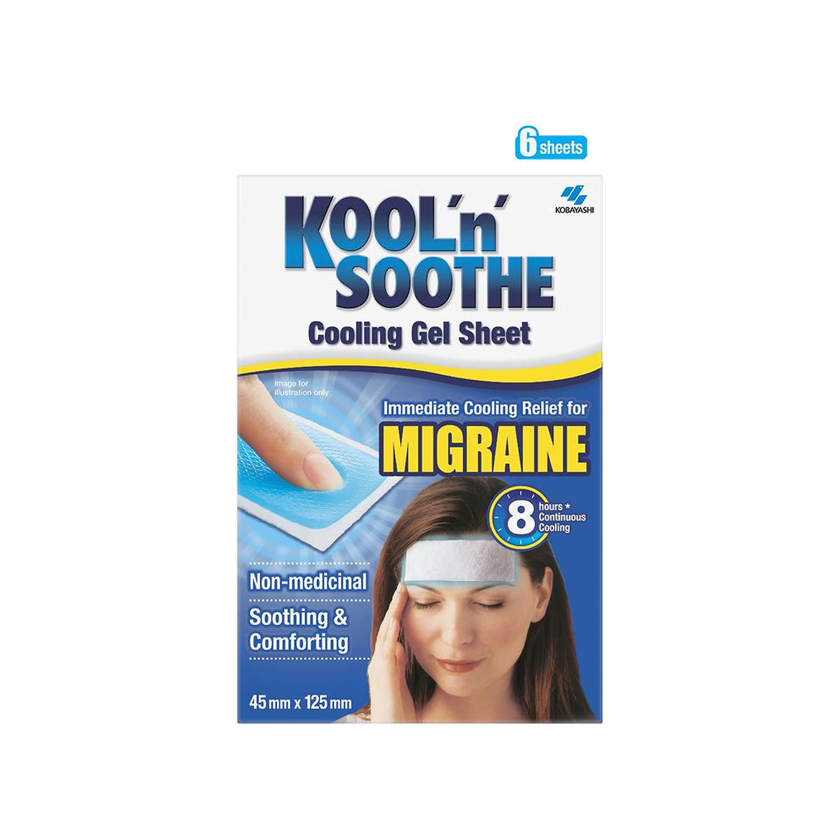 Kool n Soothe Migraine Relief 6 Pack