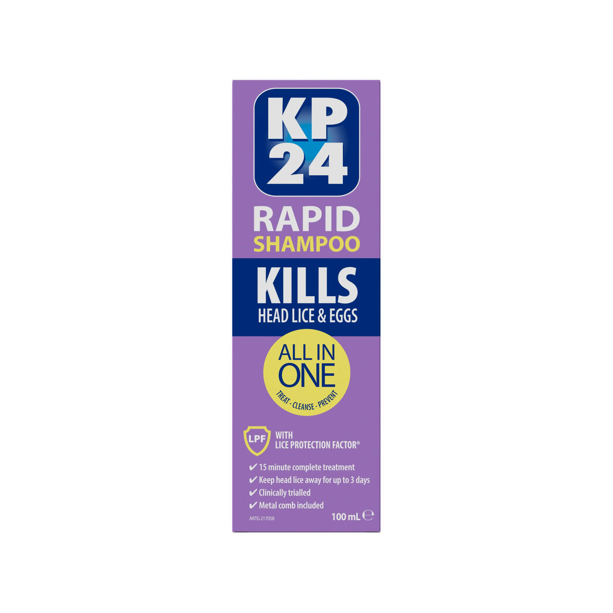 KP24 Rapid Shampoo Plus LPF 100mL
