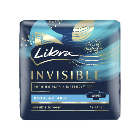 Libra Pad Invisible Regular with Wings 12