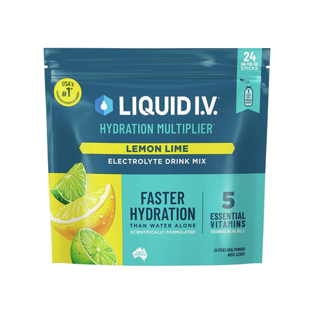 Liquid I.V. Hydration Multiplier - Lemon Lime 24 Pack