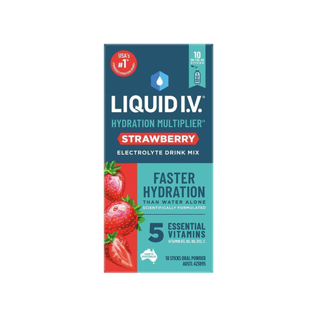 Liquid I.V. Hydration Multiplier - Strawberry 10 Pack