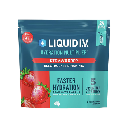 Liquid I.V. Hydration Multiplier - Strawberry 24 Pack