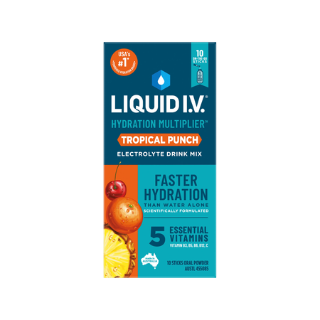 Liquid I.V. Hydration Multiplier - Tropical Punch 10 Pack