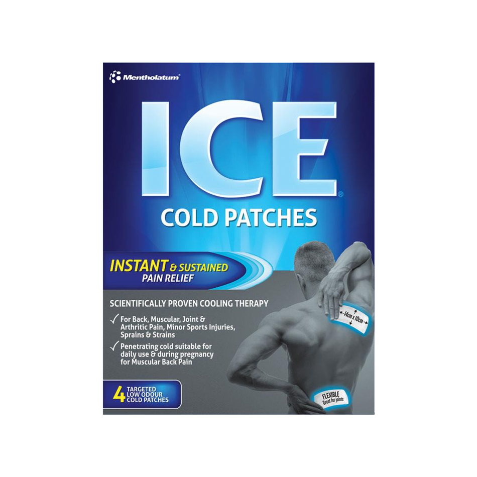 Mentholatum Ice Cold Patch 4 Pack