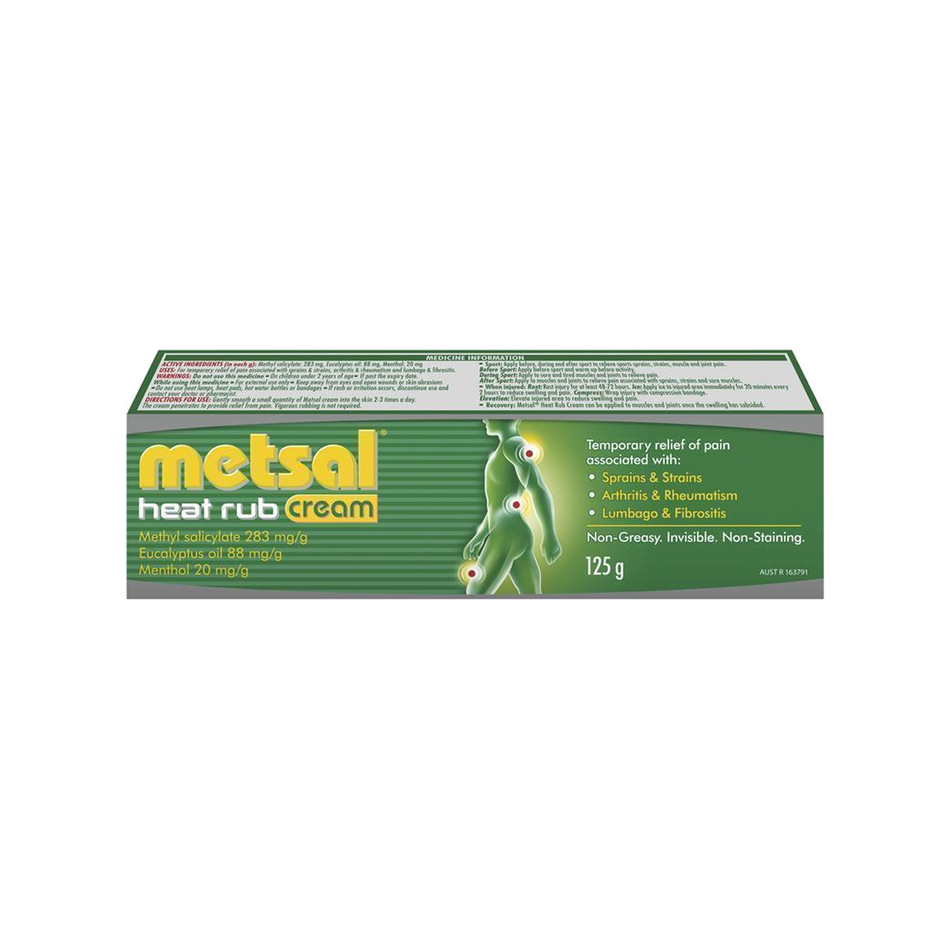 Metsal Heat Cream 125g