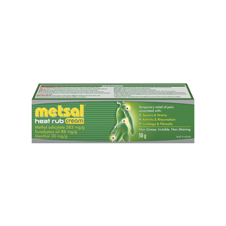 Metsal Heat Cream 50g