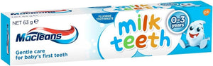 Macleans Milk Teeth Toothpaste 63g 0-3yrs