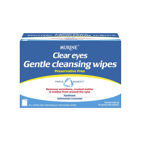 Murine Clear Eyes Wipes 30