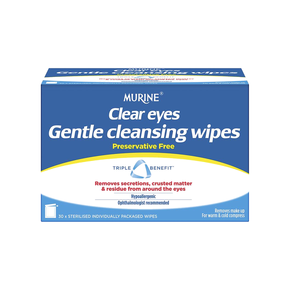Murine Clear Eyes Wipes 30