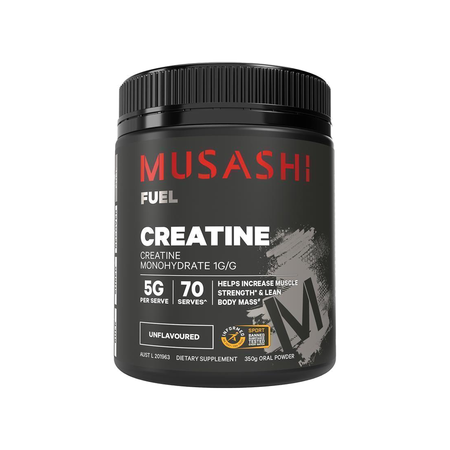 Musashi Creatine Monohydrate Unflavoured 350g