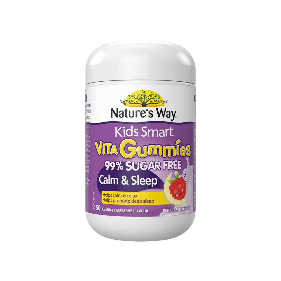 Nature's Way Kids Smart Vita Gummies Sugar Free Calm & Sleep 50 Pastilles