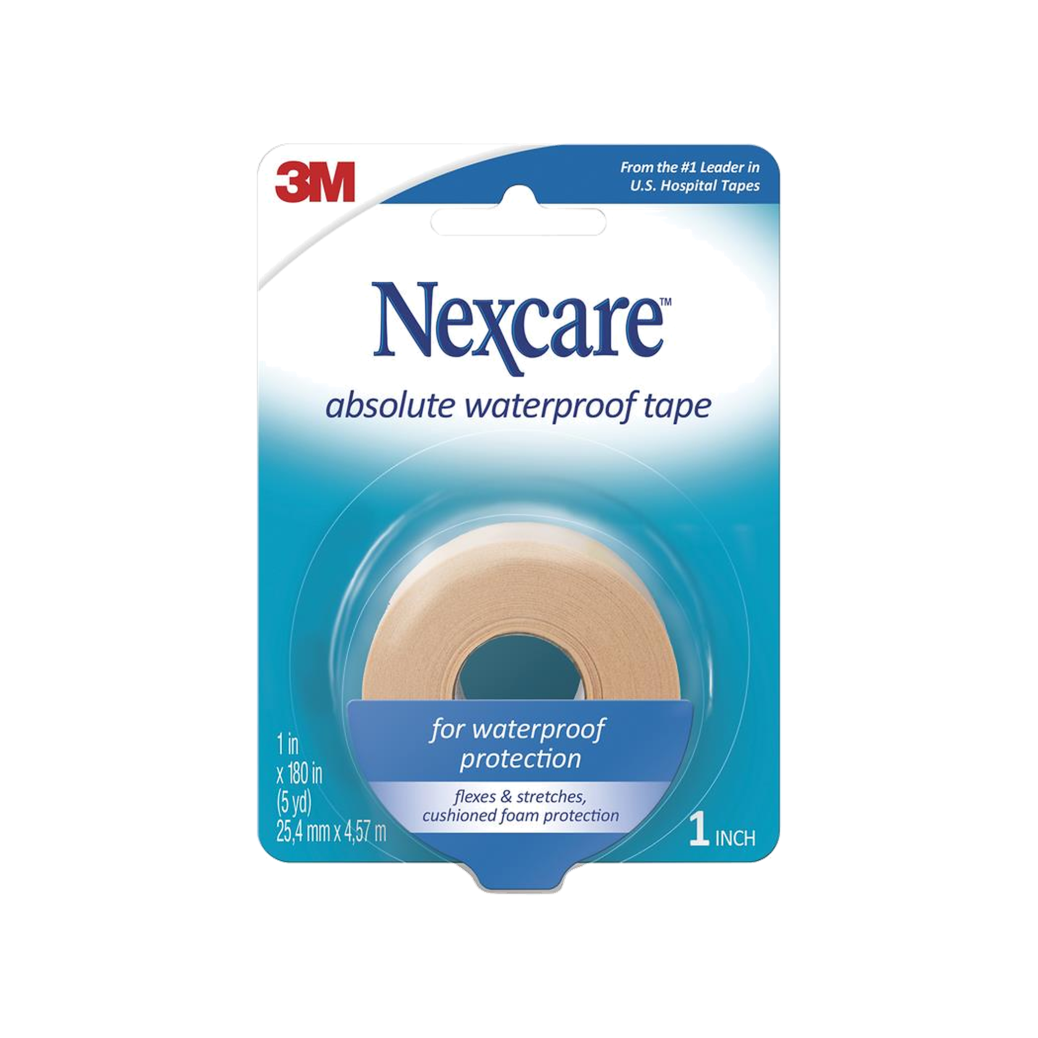 Nexcare Absolute Waterproof Tape 25.4mmx4.5m