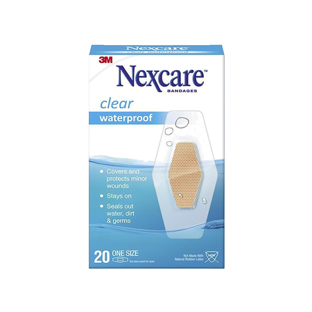Nexcare Waterproof Medium 31mmx63mm 20