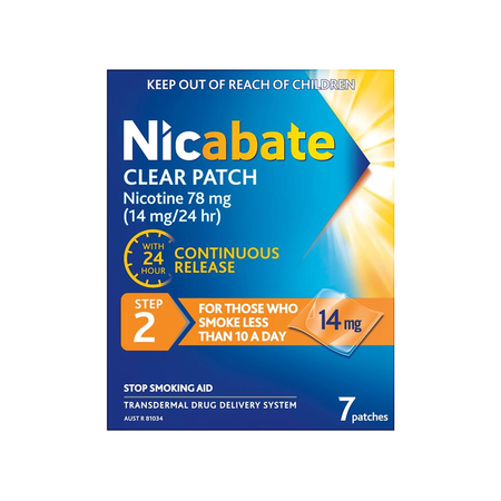 Nicabate Patch Clear 14mg 7