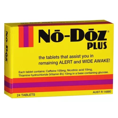 No Doz PLUS- Pack of 24Tablets