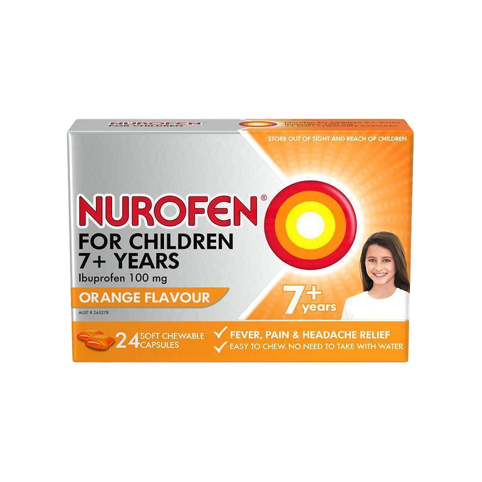 Nurofen 7+ Child Orange Chew 24